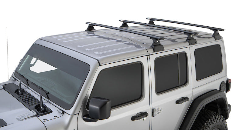 RHINO-RACK Vortex Cross Bars + Backbone Kit (Jeep Wrangler JL Hardtop)