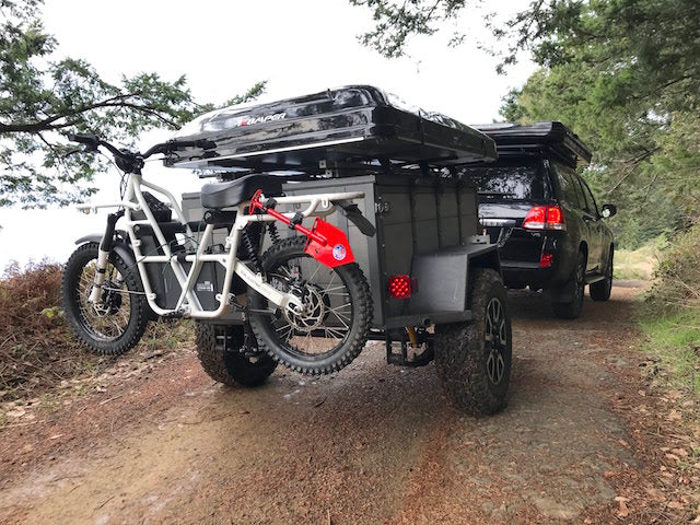 adventure motorcycle trailer