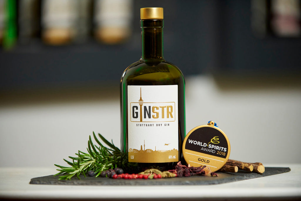 GINSTR – Stuttgart Dry Gin – Bester Gin der Welt für Gin Tonic
