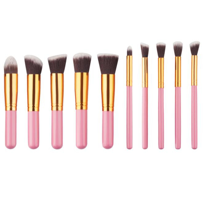 10PCS MAANGE makeup brushes maquiagem maquillage cosmetics make up brushes Professional hair eyebrow