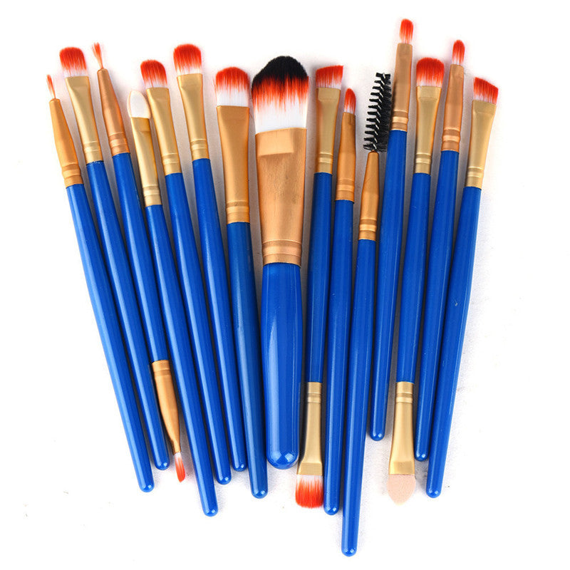 15pcs Makeup Brushes Professional Makeup Goat Hair Brush tool Foundation Make Up Paint Brush Conceal