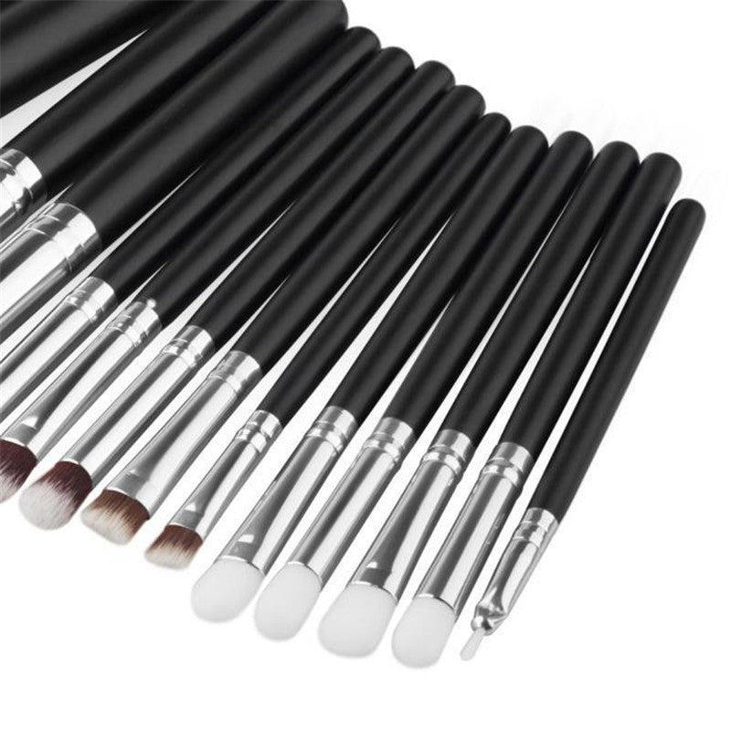 15pcs makeup brushes Cosmetic Powder Foundation Powder eyebrow Eyeshadow hair brush Concealer make u