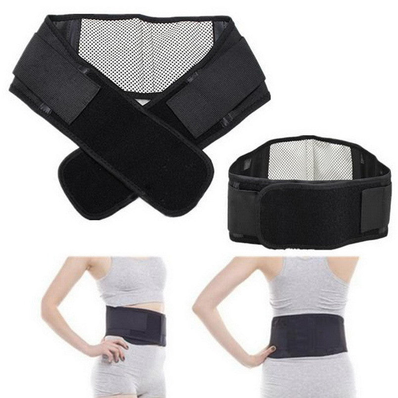 Self-heating Tourmaline Magnetic Belt Lumbar Support Brace Doubl