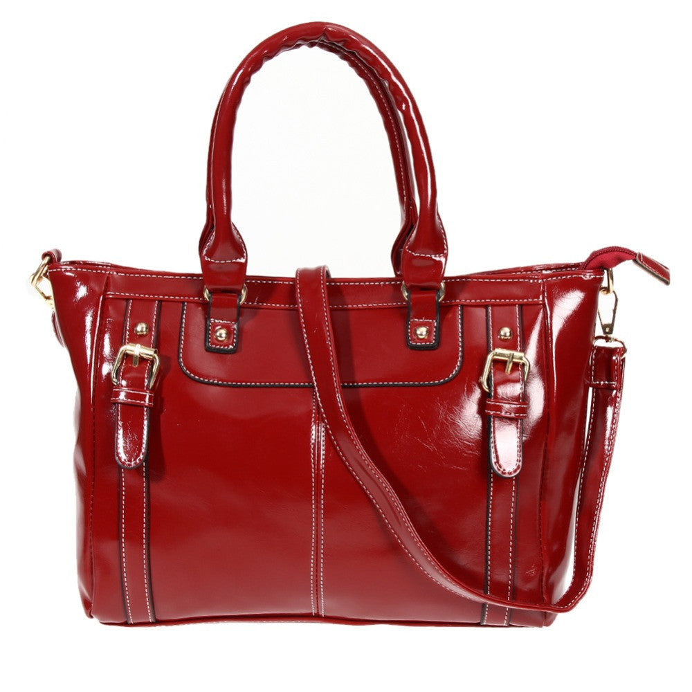 All-Match Fashion Female Package Elegant OL Women Handbag Oil Leather Shoulder bag Messenger Bag Cas