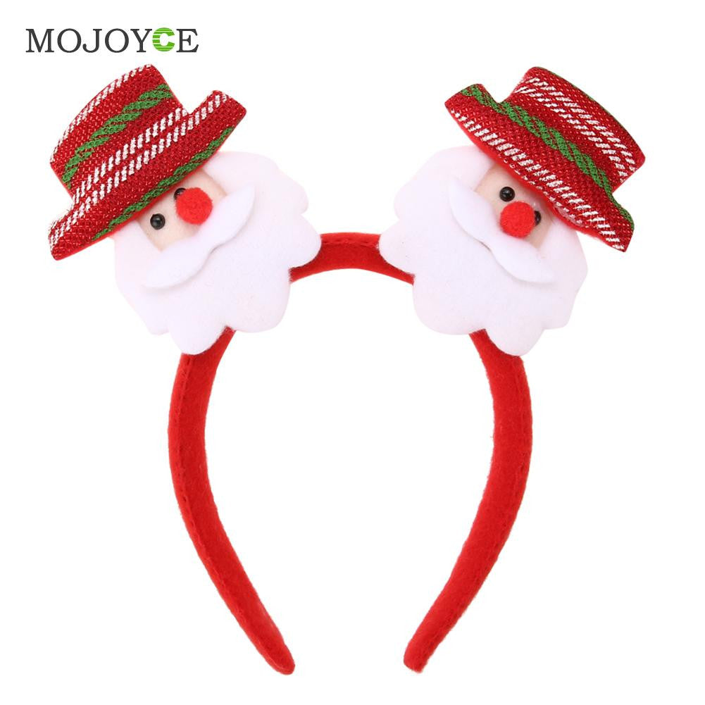 Cartoon Flashing Christmas Headband Light Up Hair Band Accessories