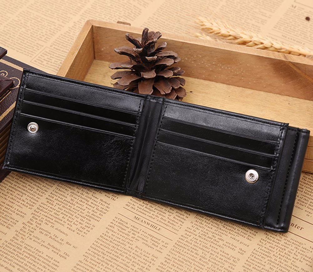 Mance coin purse Luxury Fashion Mens Wallet Men Leather Card Cash Receipt Holder Organizer Bifold Wa