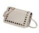 Women PU Leather Rivet Shoulder Bag Satchel Hbag