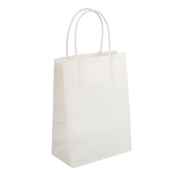 Lovely Colors Party Bags Kraft Paper Gift Bag With Handles Recyc