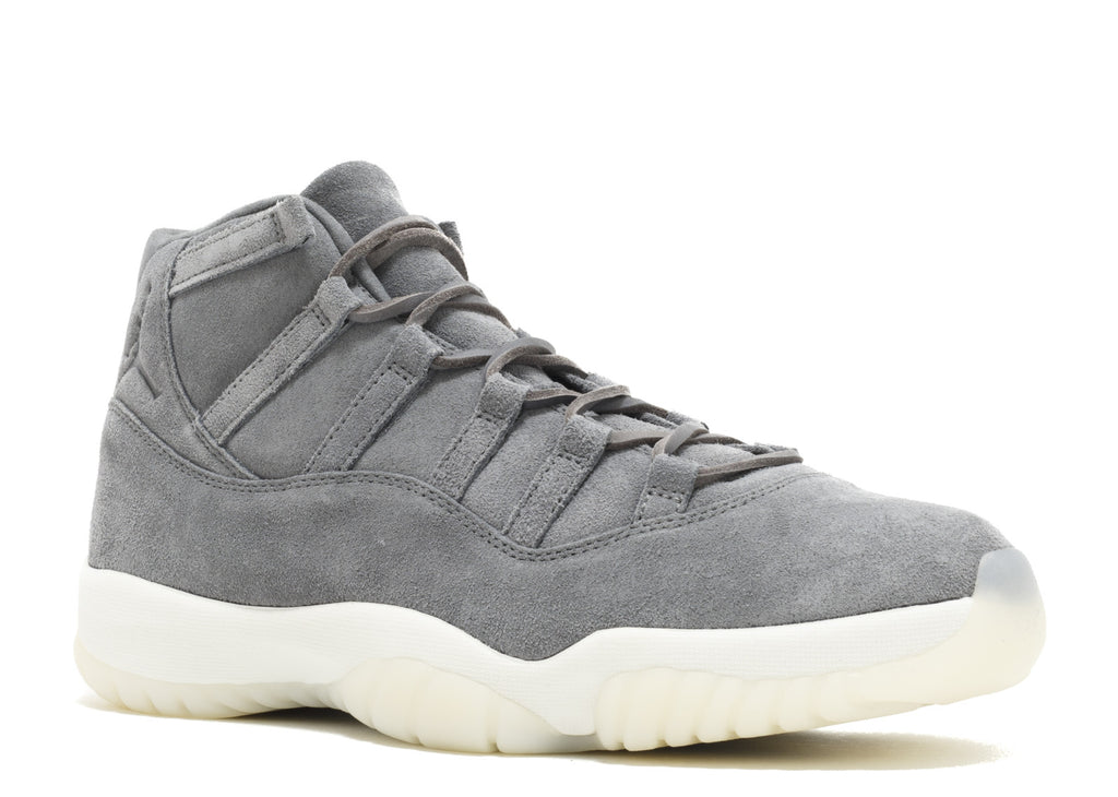 jordan 11 retro pinnacle grey suede