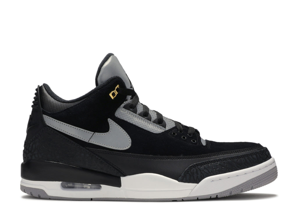 jordan 3 tinker black cement gold