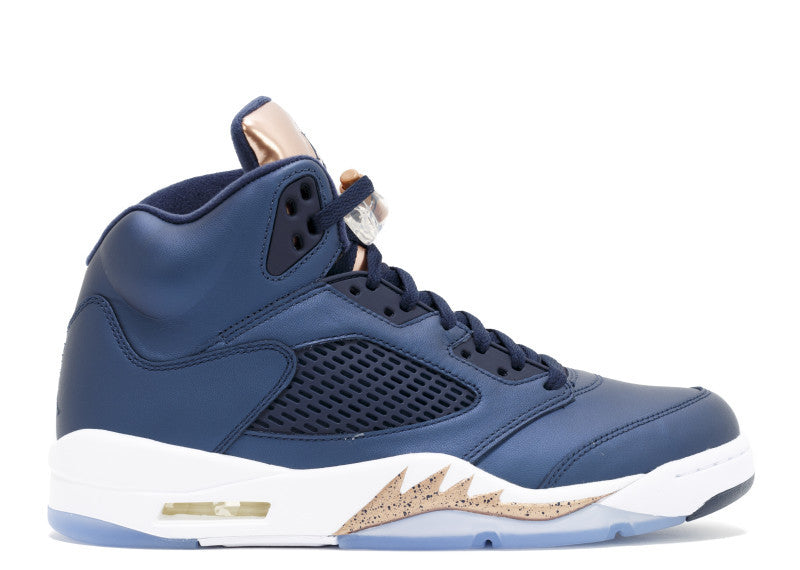 jordan 5 metallic blue