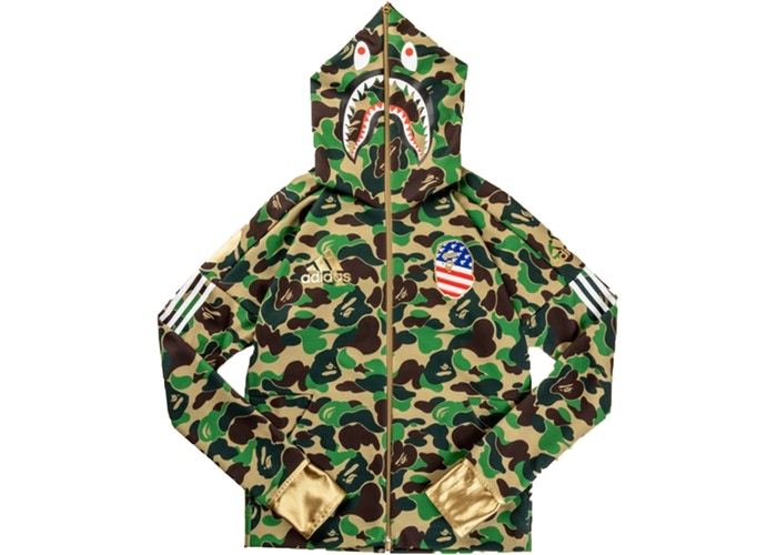 adidas x bape camo jacket