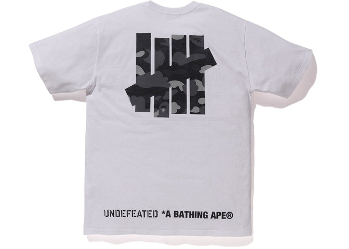 undefeated x bape t shirt