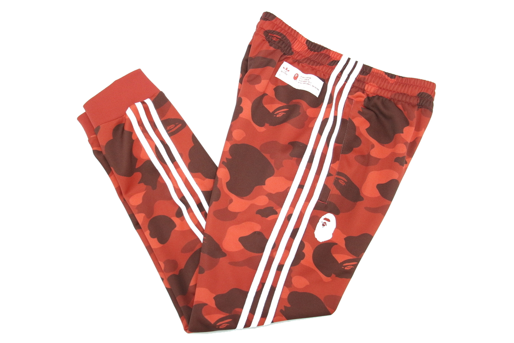 bape x adidas track pants