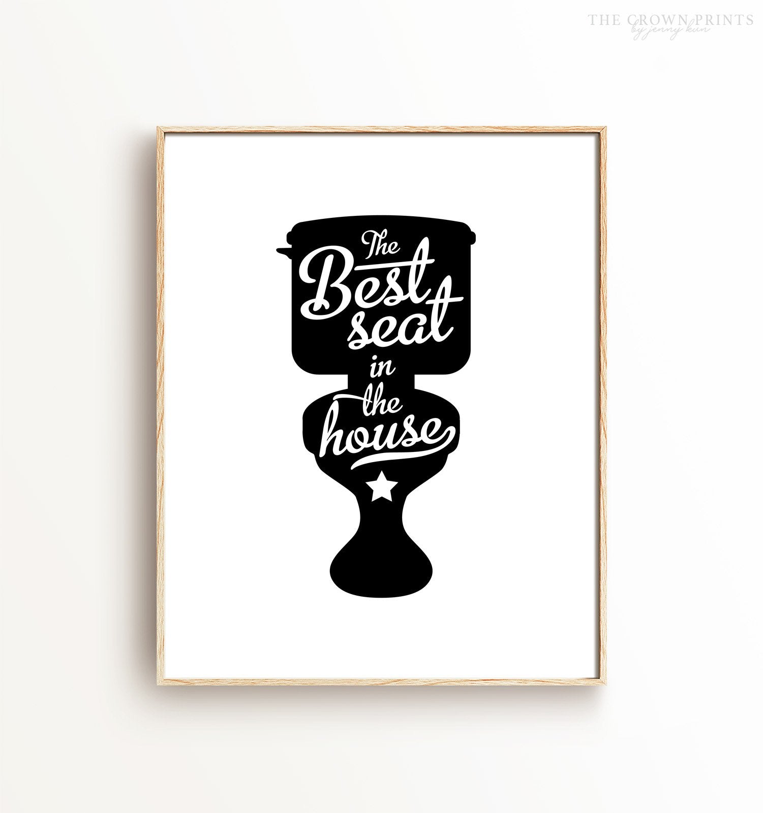 The Best Seat In The House Print The Crown Prints