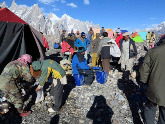 Trekking to K2 Base Camp