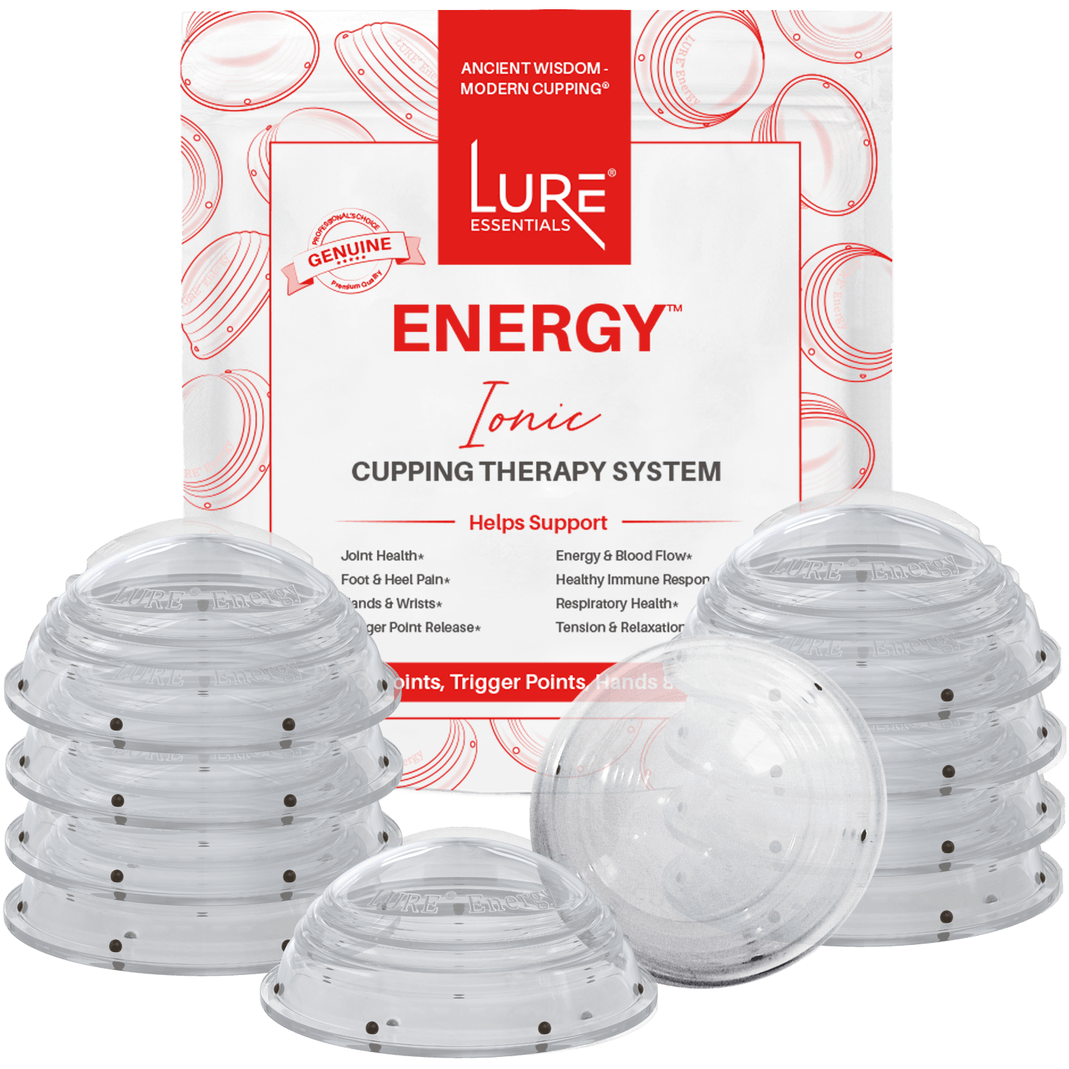 Image of Ionic ENERGY Cupping Set, 10 Cups