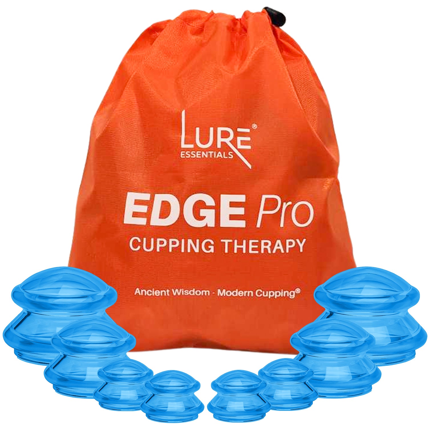 Image of EDGE™ Cupping Set Blue, 8 Cups (2L, 2M, 4S)