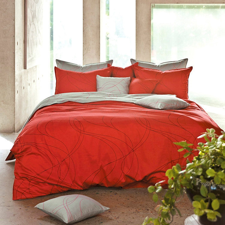 threshold pinch pleat duvet cover