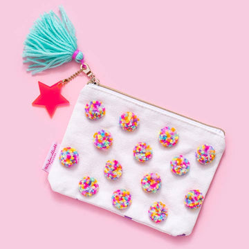 Pom-Pom Medium Pouch