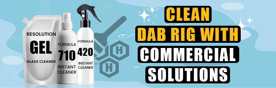 Dab Rig Cleaning Kit: Intro - Doc Swabs, Iso-Shine Cleaner, Cleaning Caps  and Formula 710