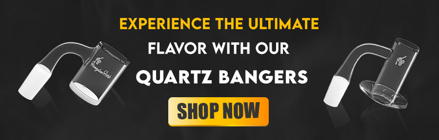 Quartz Banger Collection With Shop Now Button