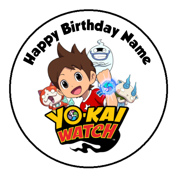 Yo-Kai Watch Edible Cake Topper – VIParty