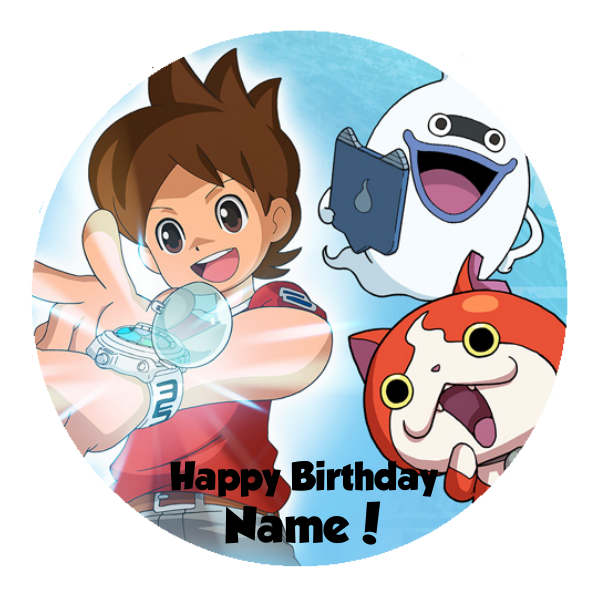 Yo-Kai Watch Edible Cake Topper – VIParty