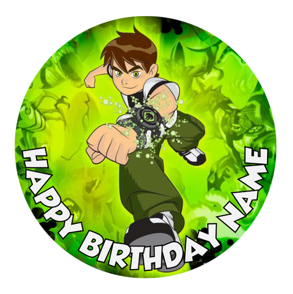 Ben 10 Edible Cake Topper – VIParty