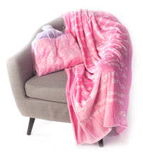 Load image into Gallery viewer, Healing Thoughts Blanket The Perfect Caring Gift (Pink)