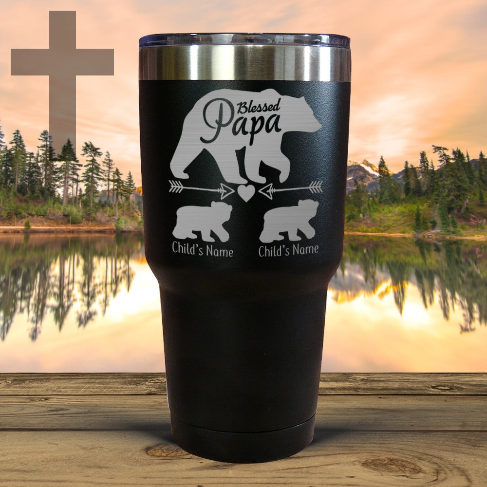 papa bear tumbler