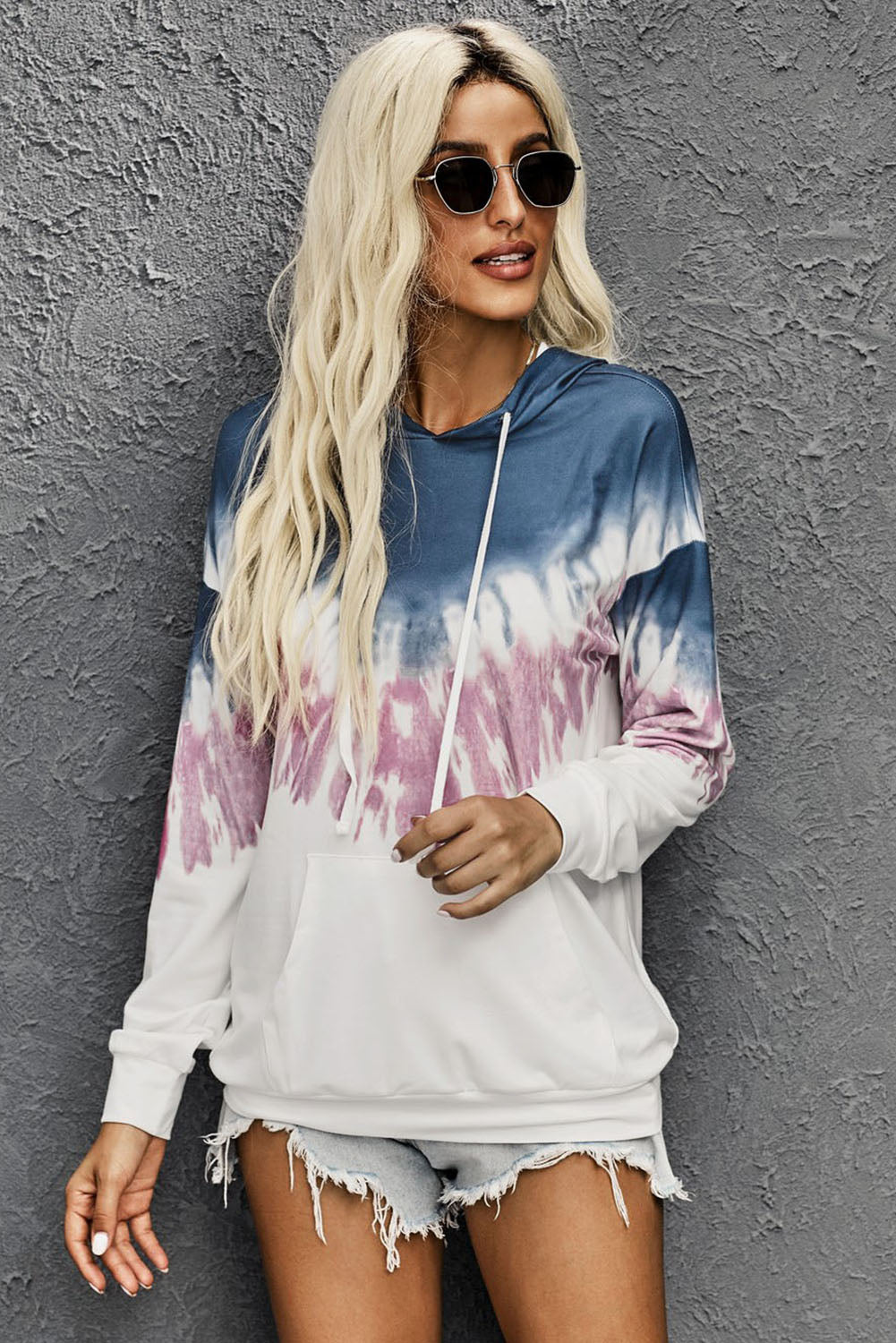 Fashion Demi Tie-dye Hoodie – ModeShe.com