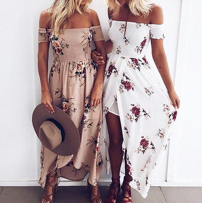 romantic floral dress