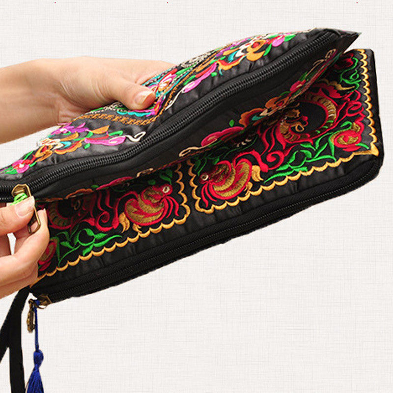 Embroidered Pouch (3 Styles) - KismetCollections