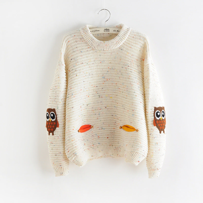 owl sweater