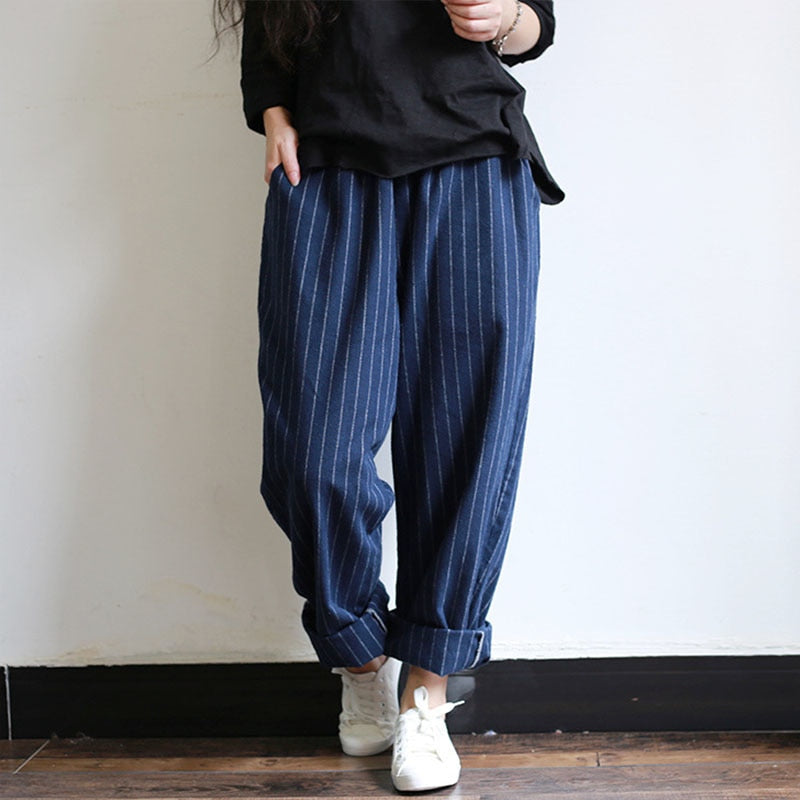 Cozy Striped Pants (2 Colors) - KismetCollections
