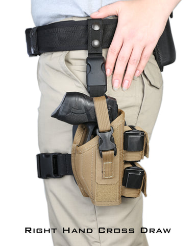 X26 X26p Taser Thigh Rig Holster Defender Dynamics Llc - x26 taser leg holster roblox