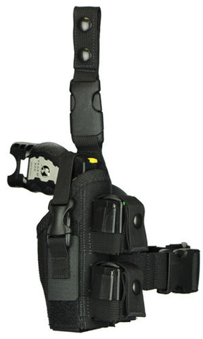 X26 X26p Taser Thigh Rig Holster Defender Dynamics Llc - x26 taser leg holster roblox