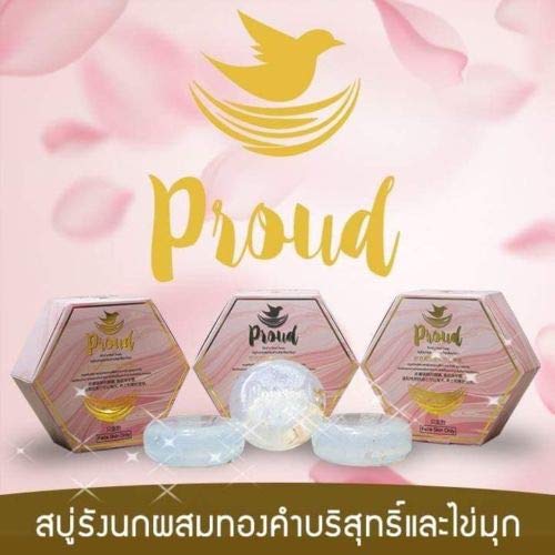 Proud Bird S Nest Soap With Pure Gold Pearl Clear Skin