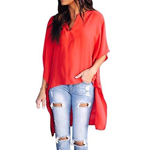 batwing sleeve irregular top