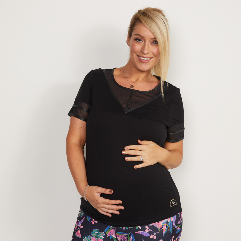 7/8 Maternity & Postpartum Leggings – Mummactiv