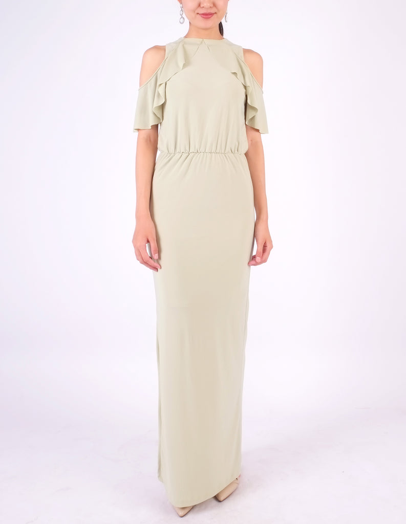 maxi dress sage