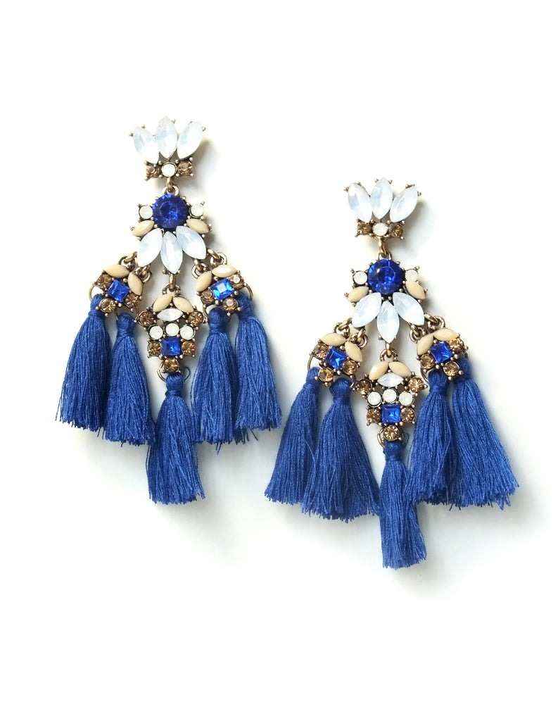 blue accessories