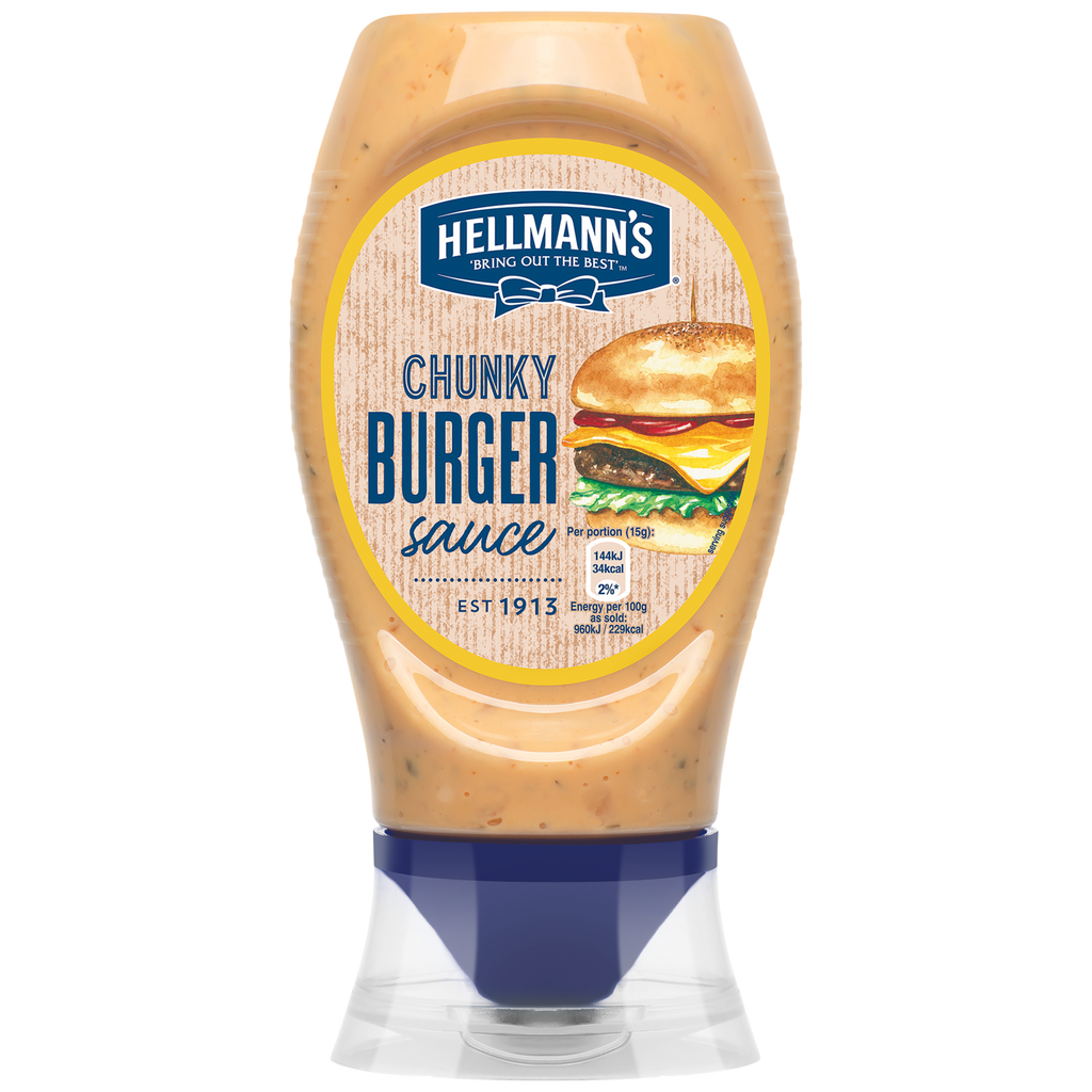 Bottles of HELLMANN'S Garlic & Herb Sauce 3 x 260g