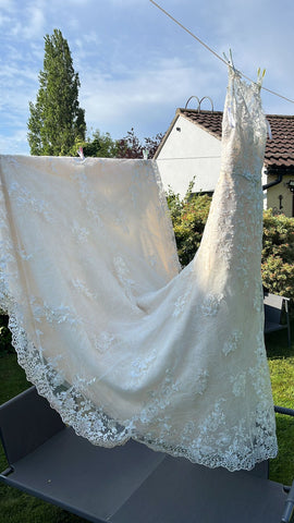 Megan's wedding dress