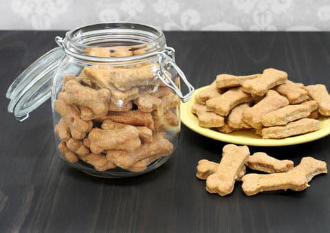 Homemade dog biscuits to drool over