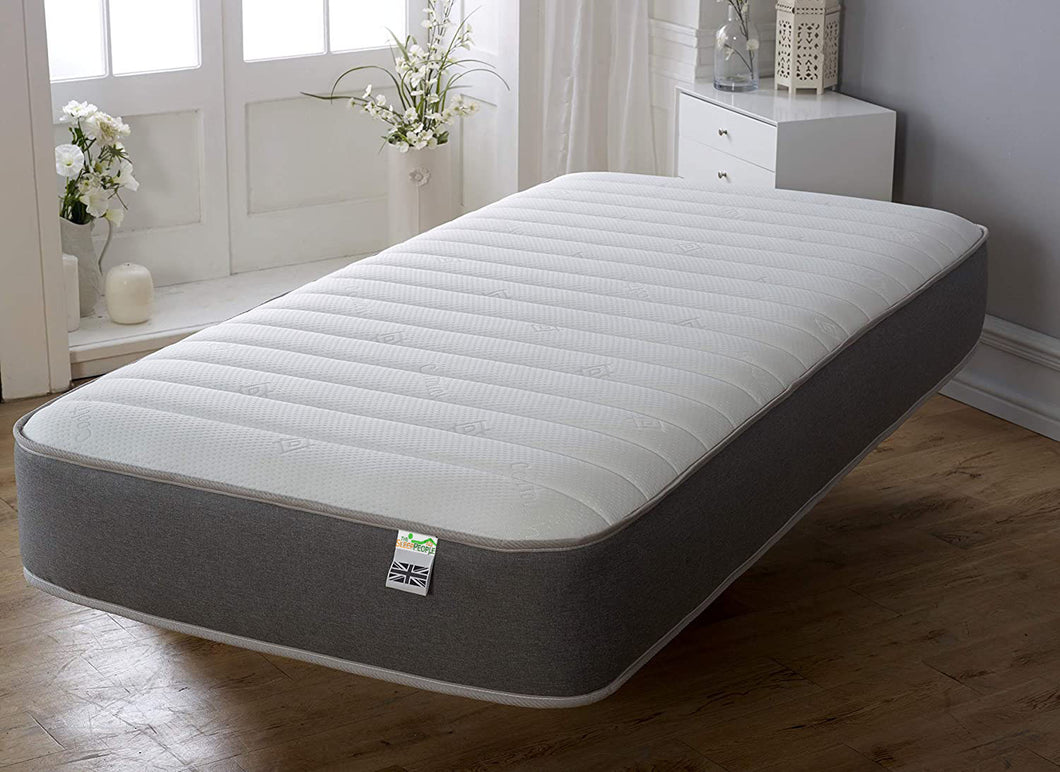 micro quilted memory foam sprung mattress