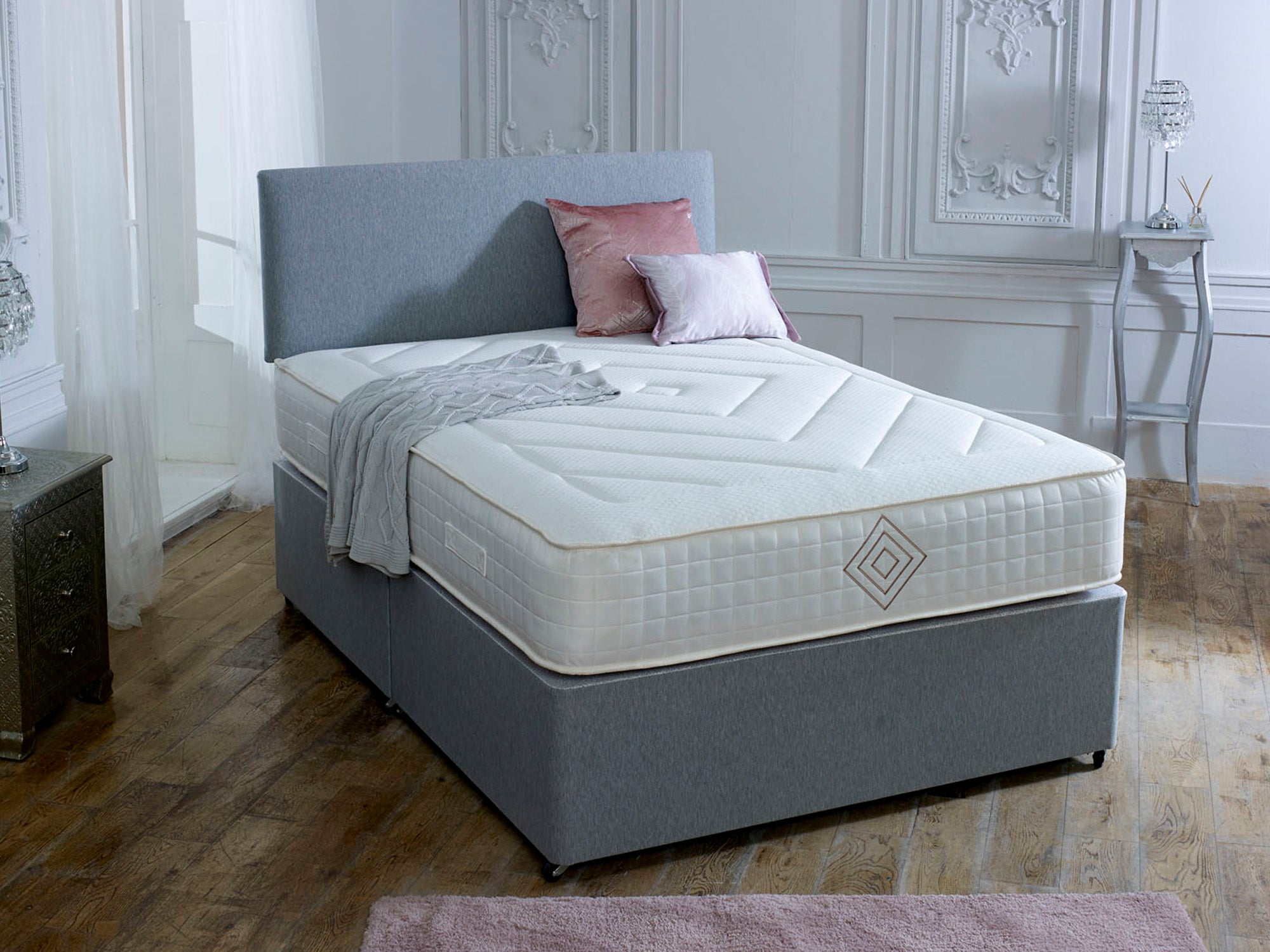 double pocket sprung mattress with memory foam topper