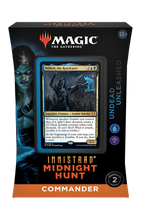 Set of 2 Midnight Hunt Commander Decks - Coven Counters and Undead Unleashed