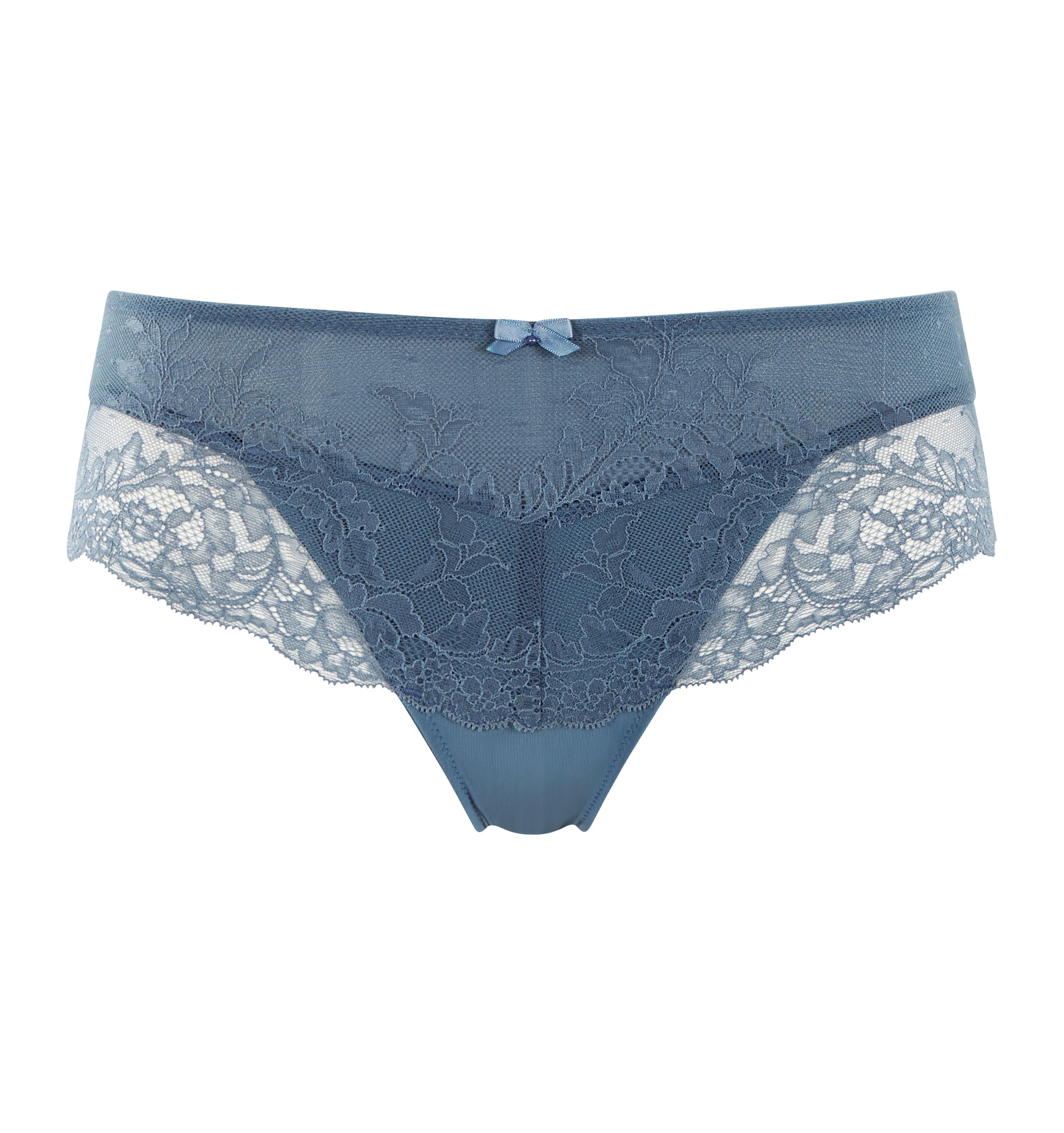 Lace seam-free brief [Periwinkle] – The Pantry Underwear
